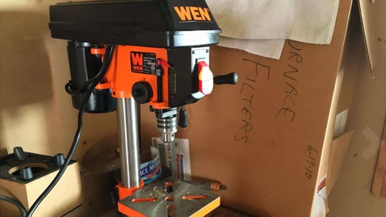 Review WEN 5Speed Drill Press Woodwork Nation
