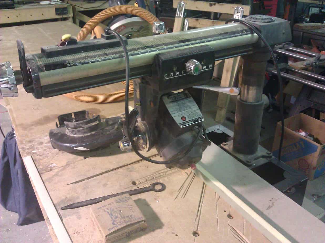 radial arm saw