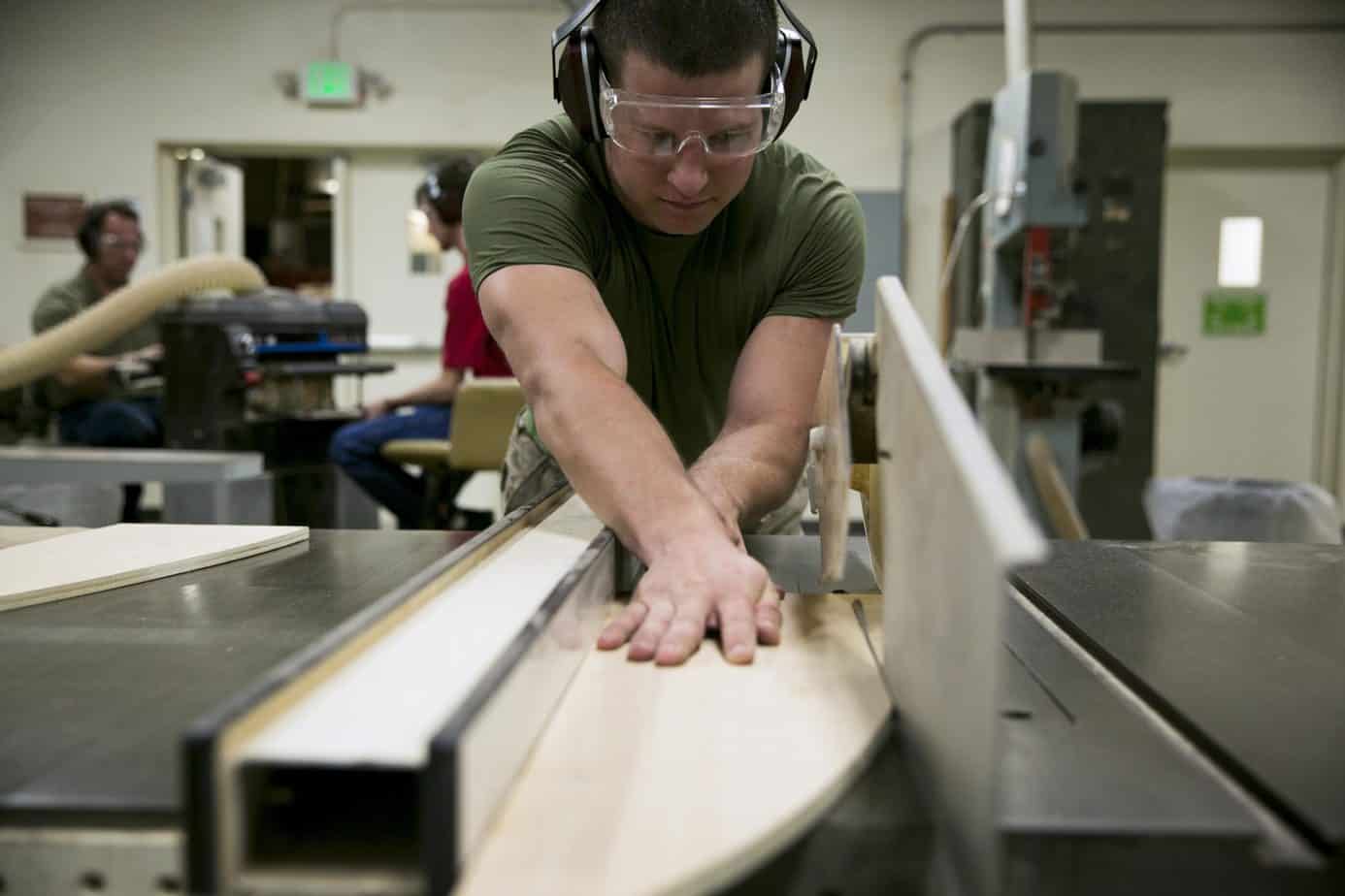 Man gets creative at Wood workshop
